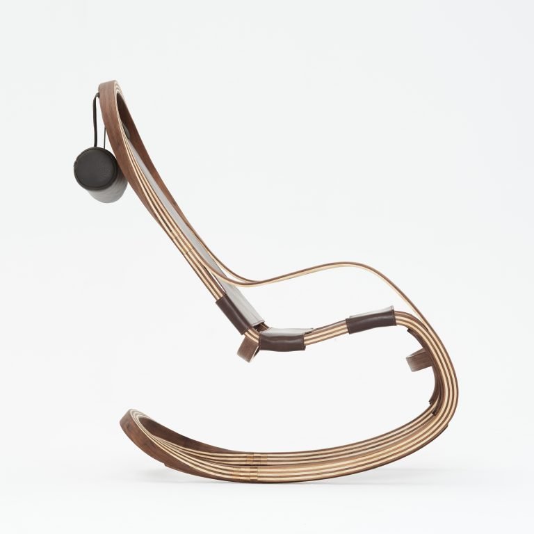 Mecedora Marino Rocker, vista lateral