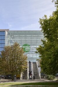 The Lumière building in Bercy, Paris 12th, temporary home of the BPI