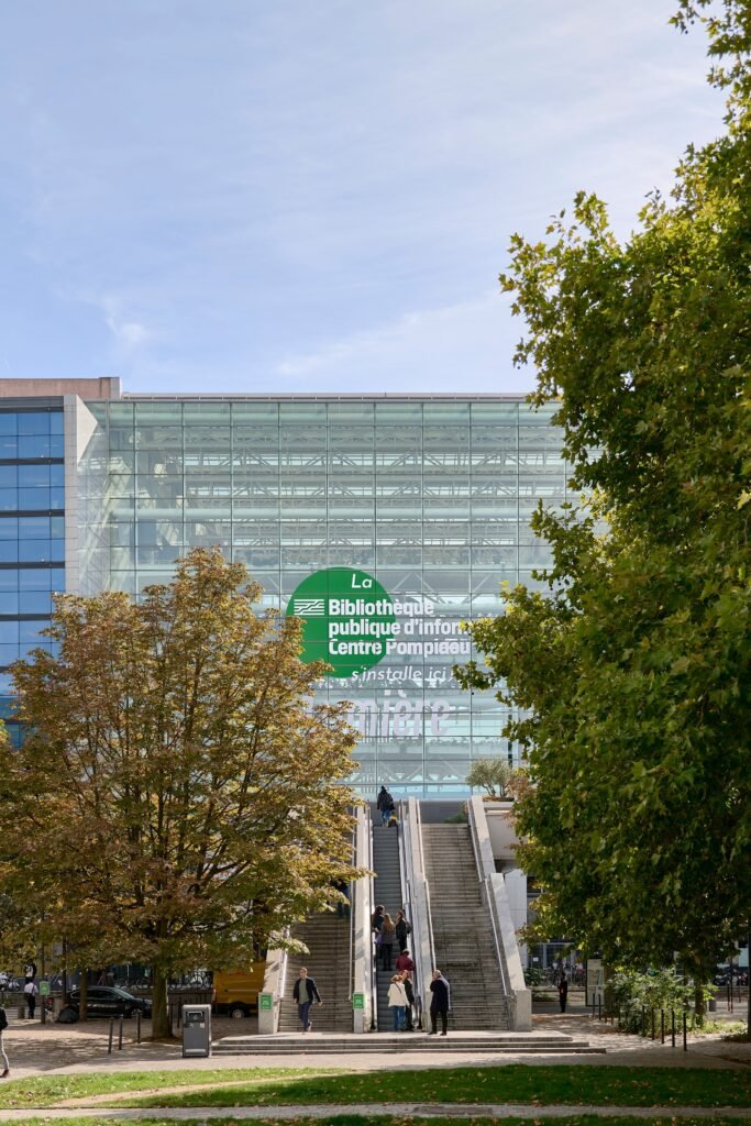The Lumière building in Bercy, Paris 12th, temporary home of the BPI