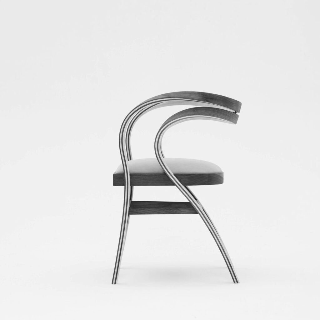 Nina & Beni chair, side view